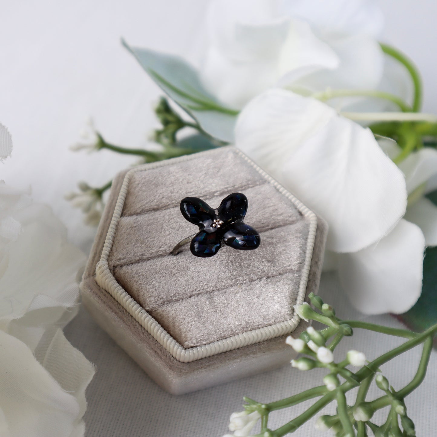 Hydrangea Adjustable Rings