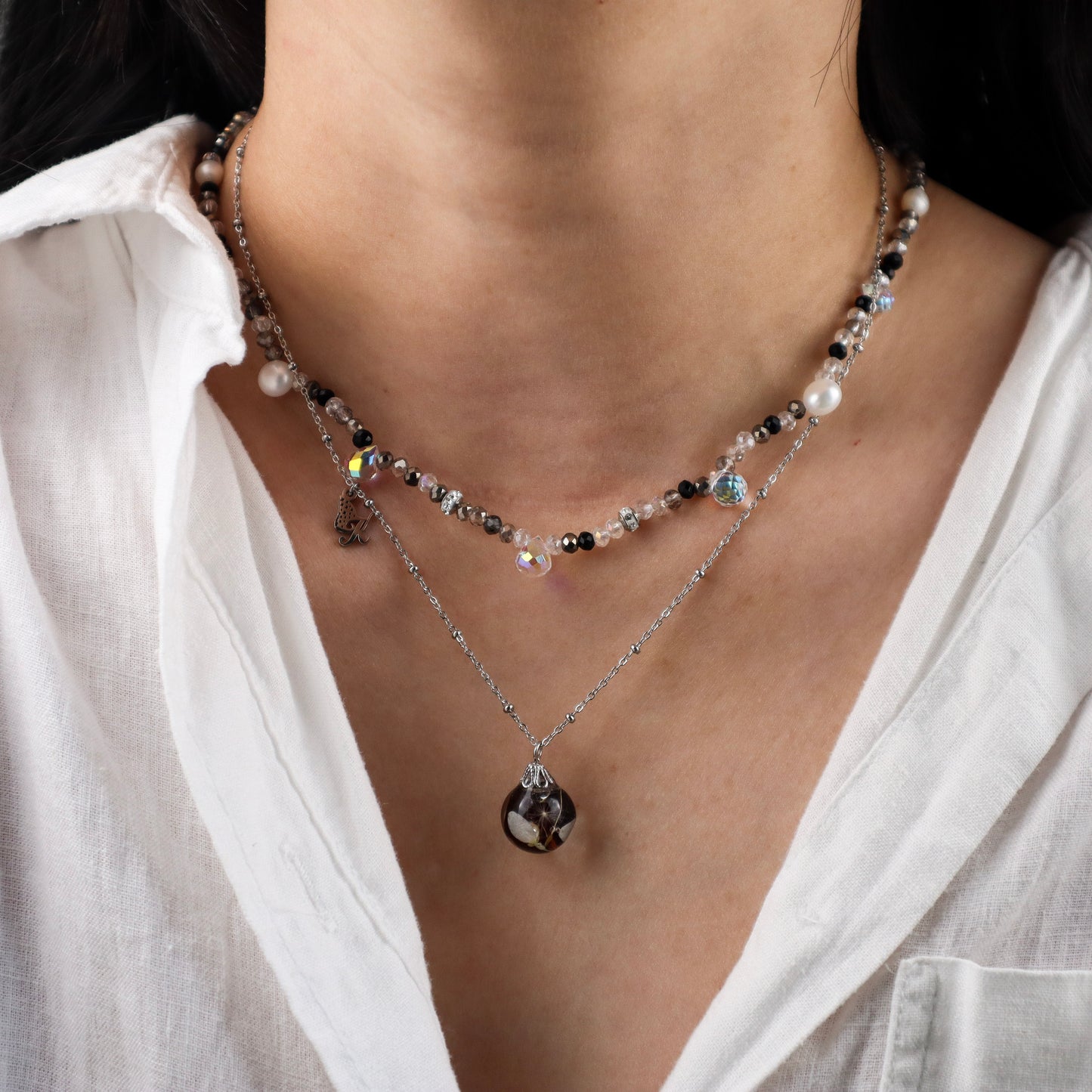 Reflection In the Garden Necklace