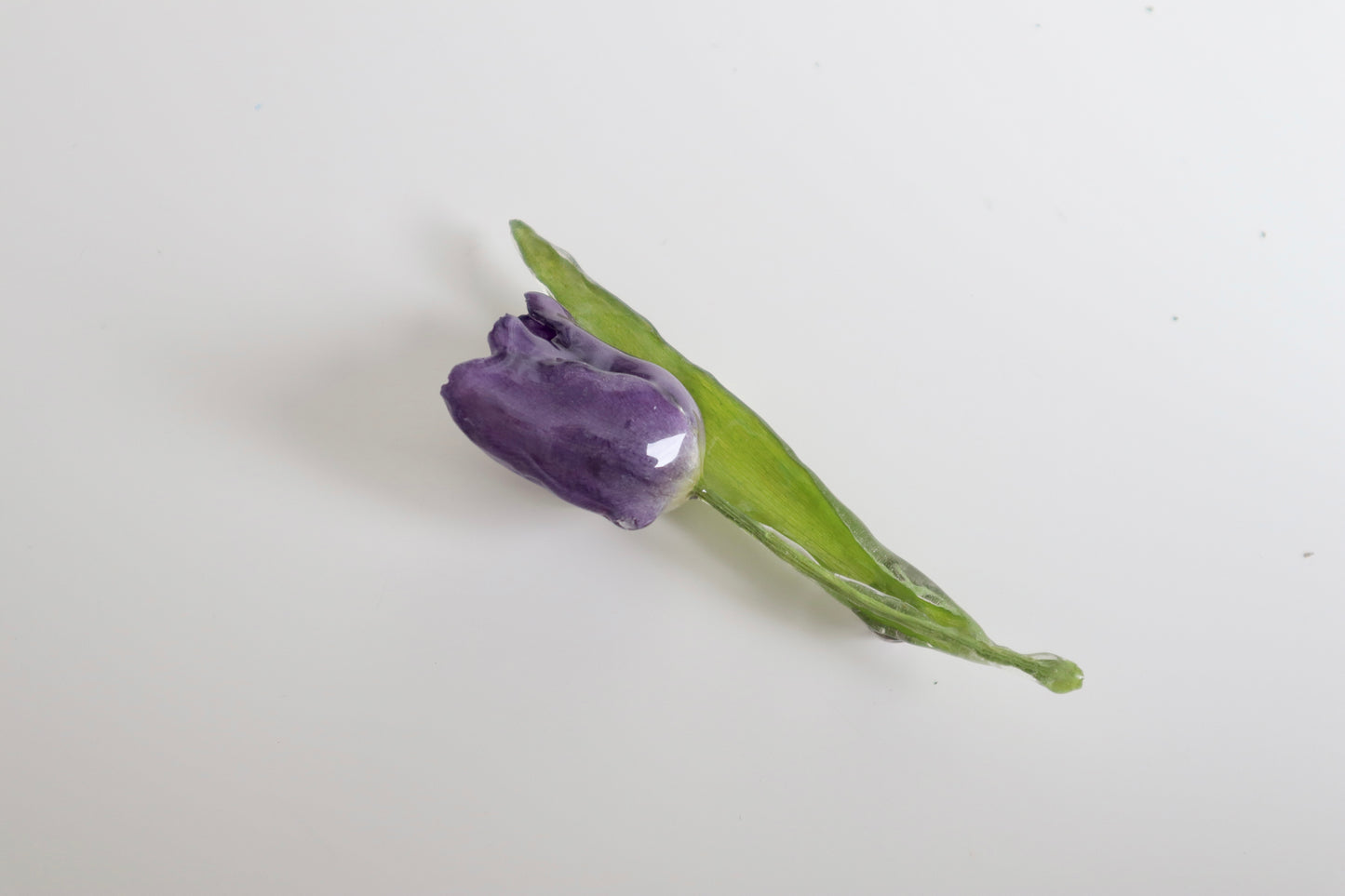 [limited item]Tulip brooch purple
