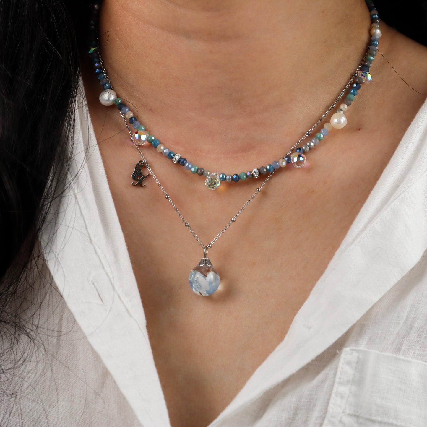 Reflection In the Garden Necklace