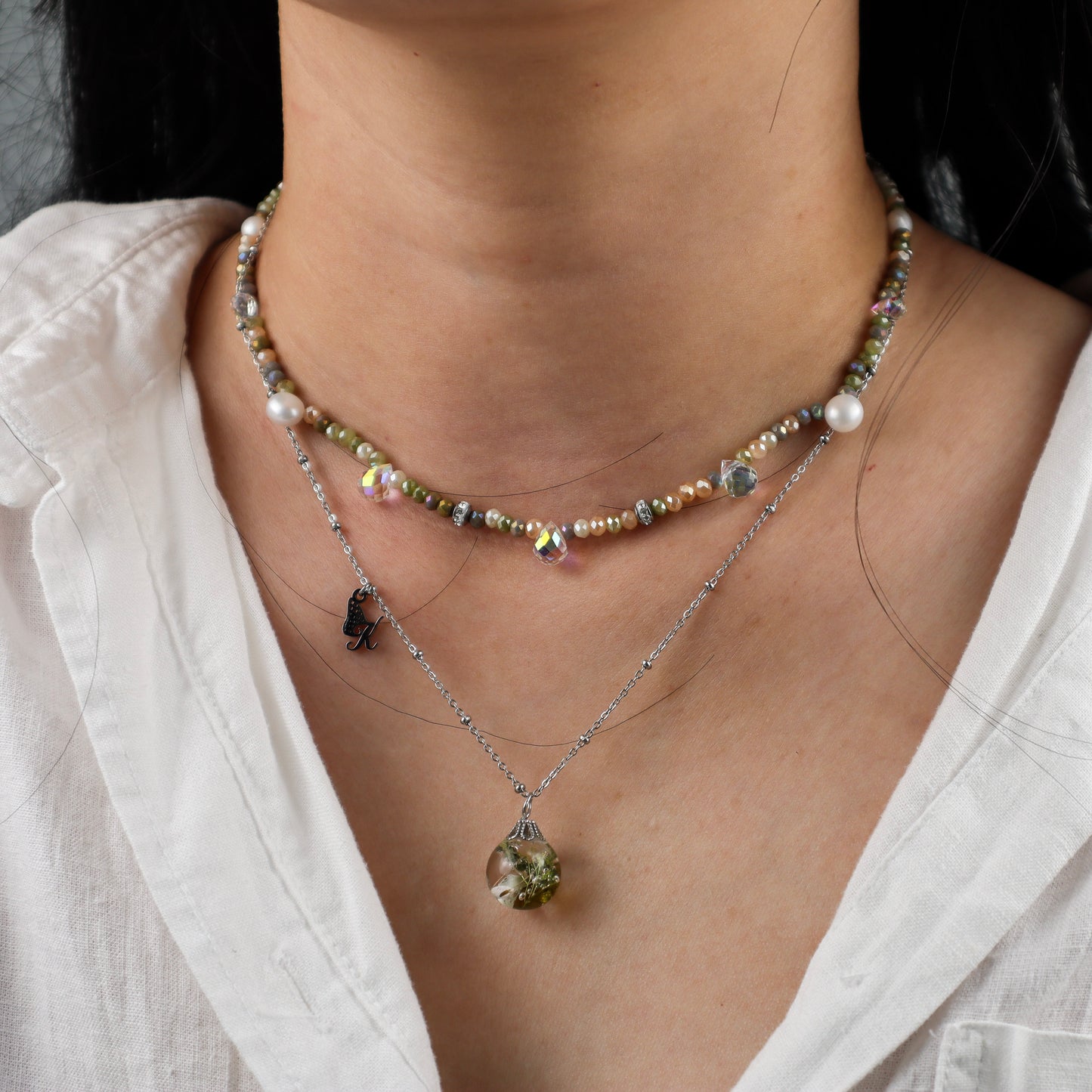 Reflection In the Garden Necklace