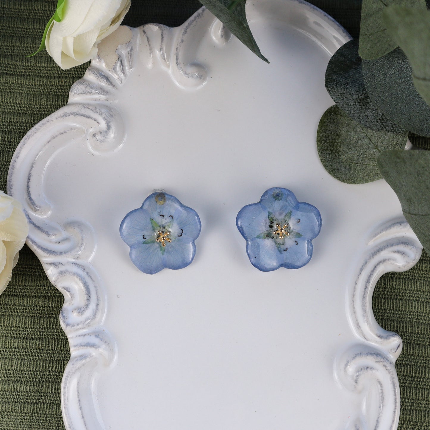 Nemophila Stud Earrings