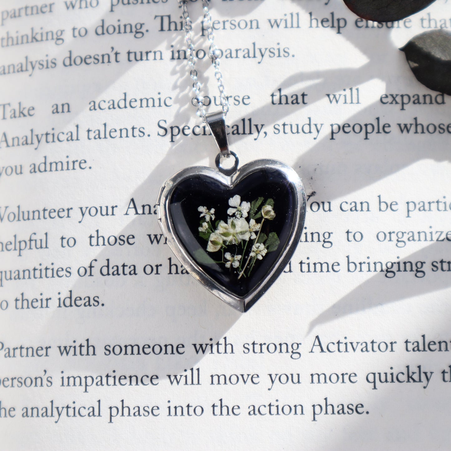 Black Heart Locket