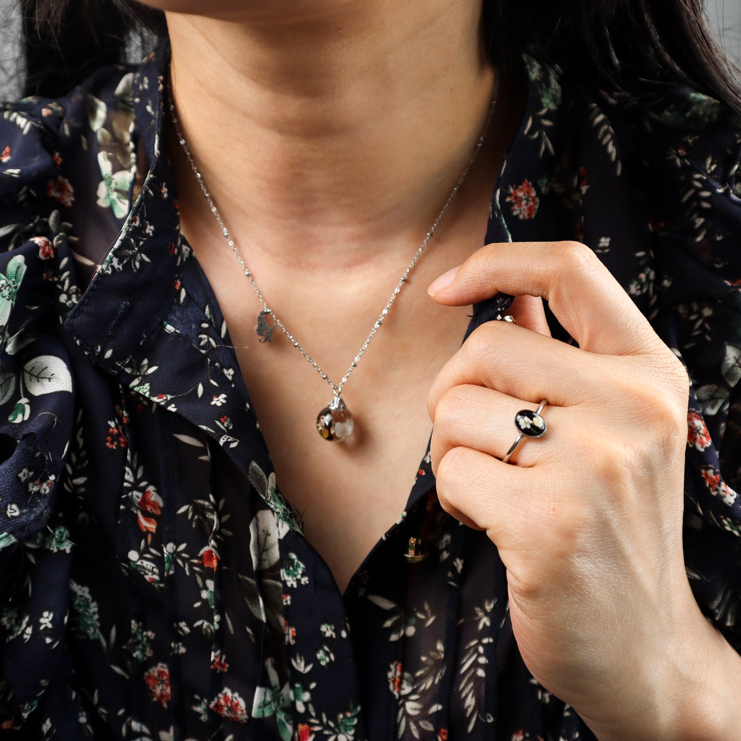 Reflection In the Garden Necklace