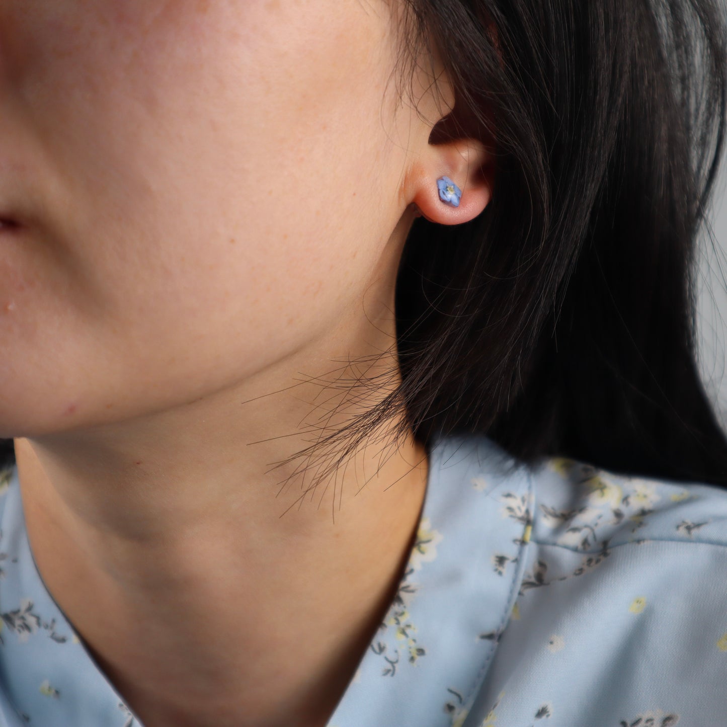 Forget-Me-Not Stud Earrings