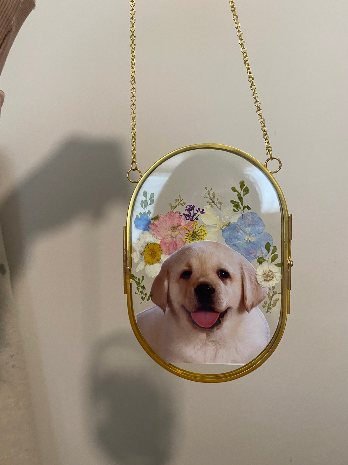 Custom Flower Frame (with real flowers)