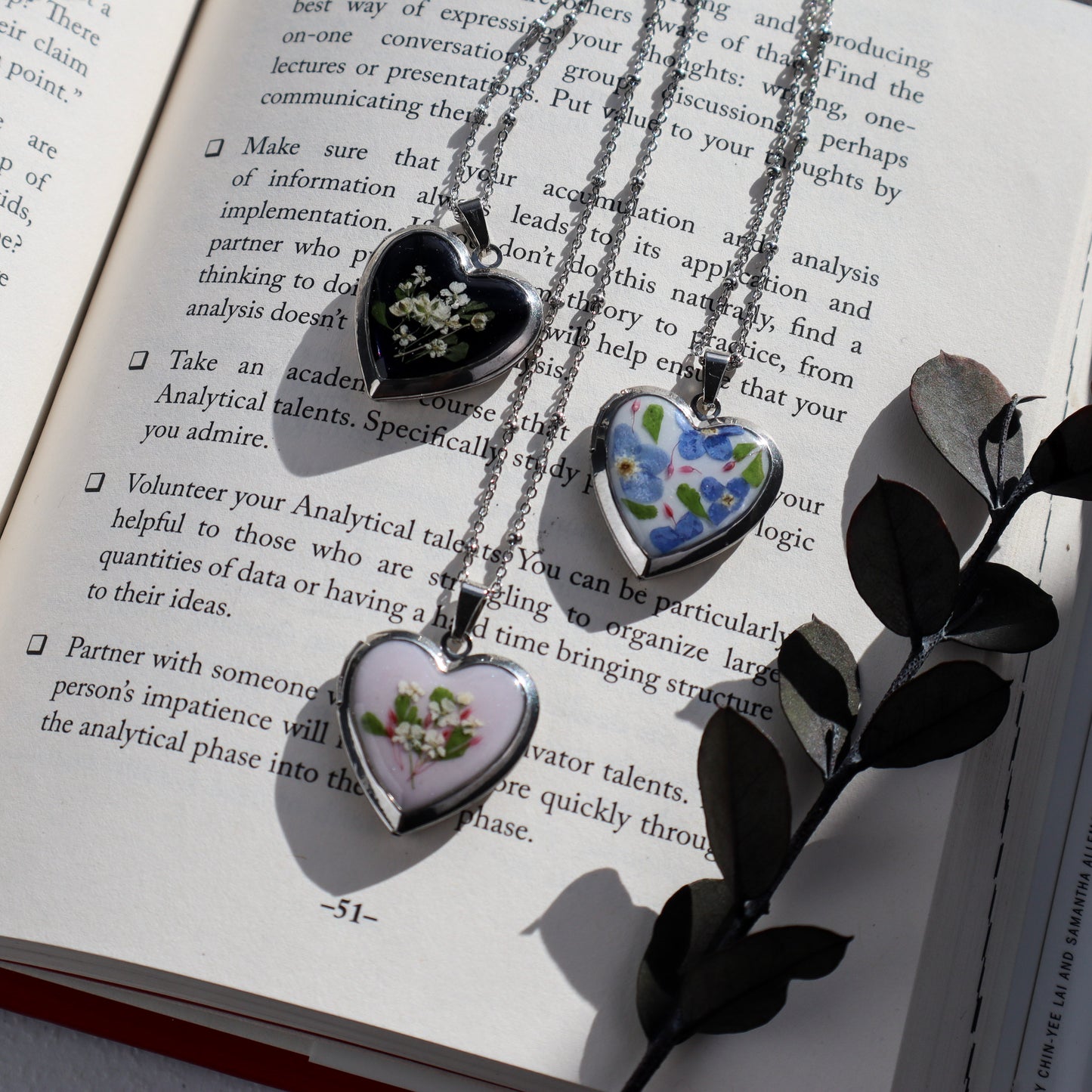 Black Heart Locket