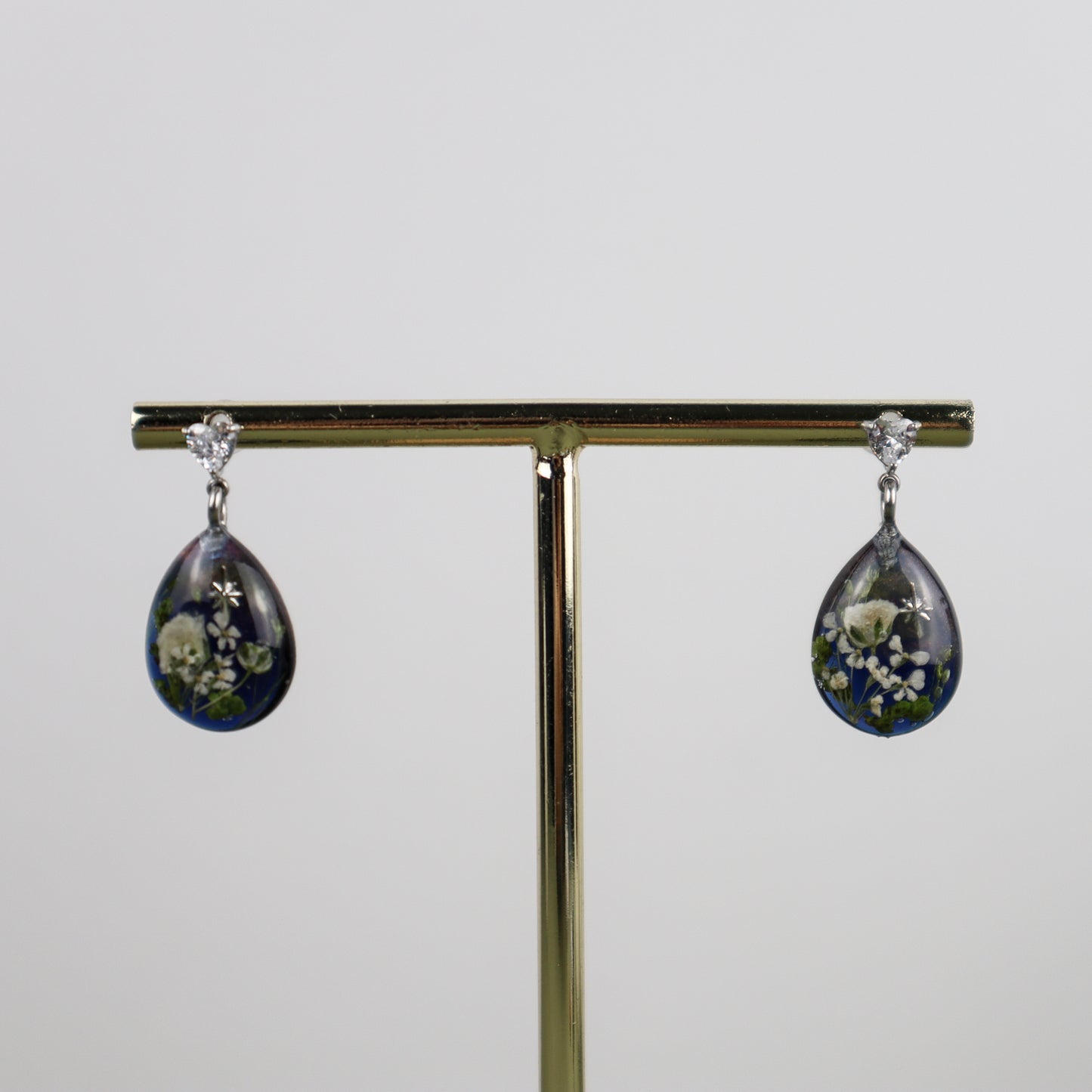 Night Garden Waterdrop Drop Earrings