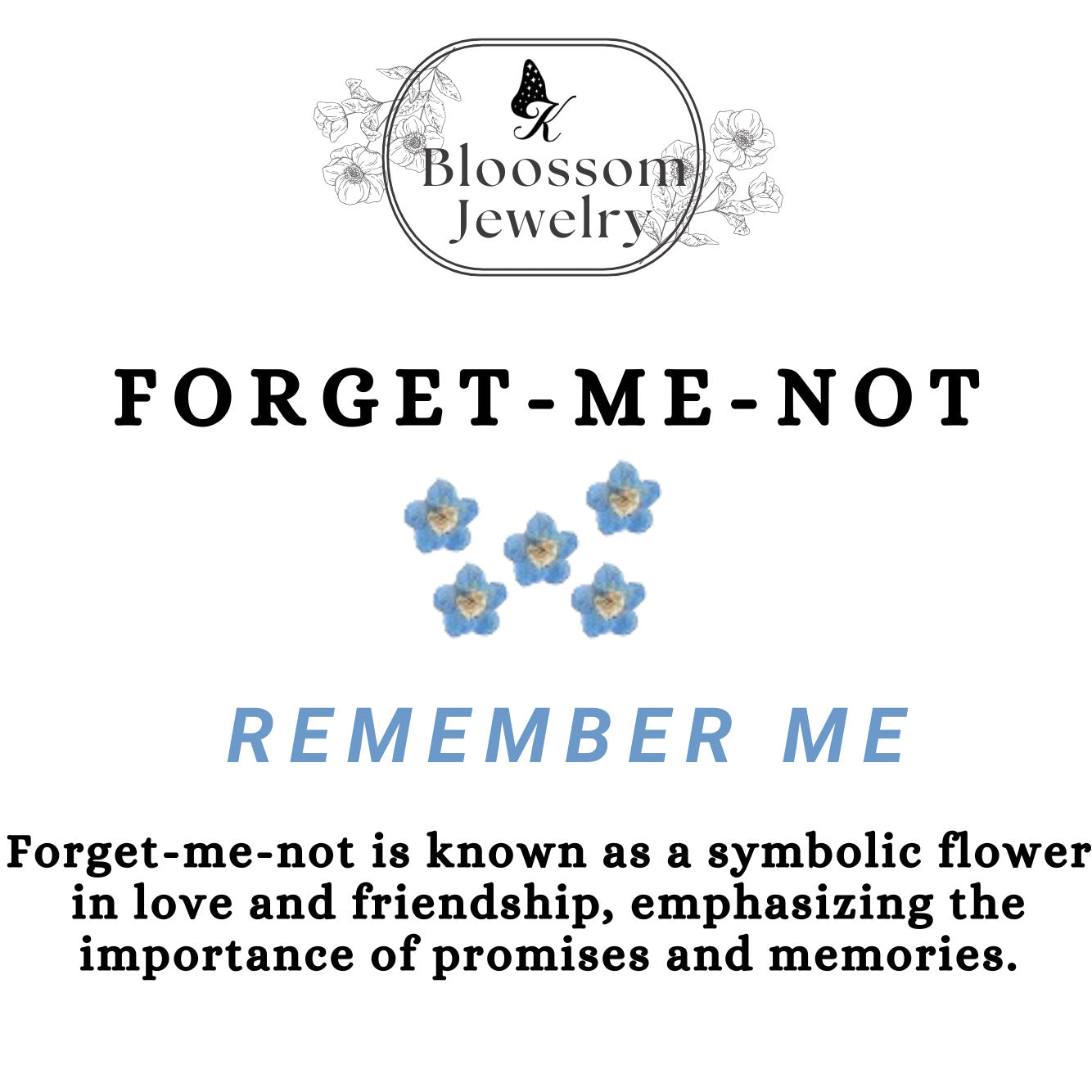 Forget-Me-Not Necklace