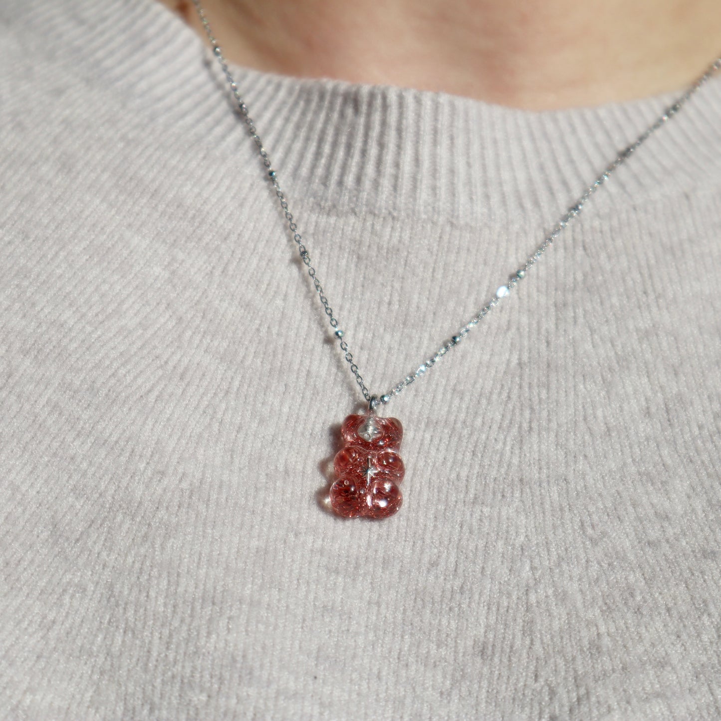 Rose Gold Star Bear