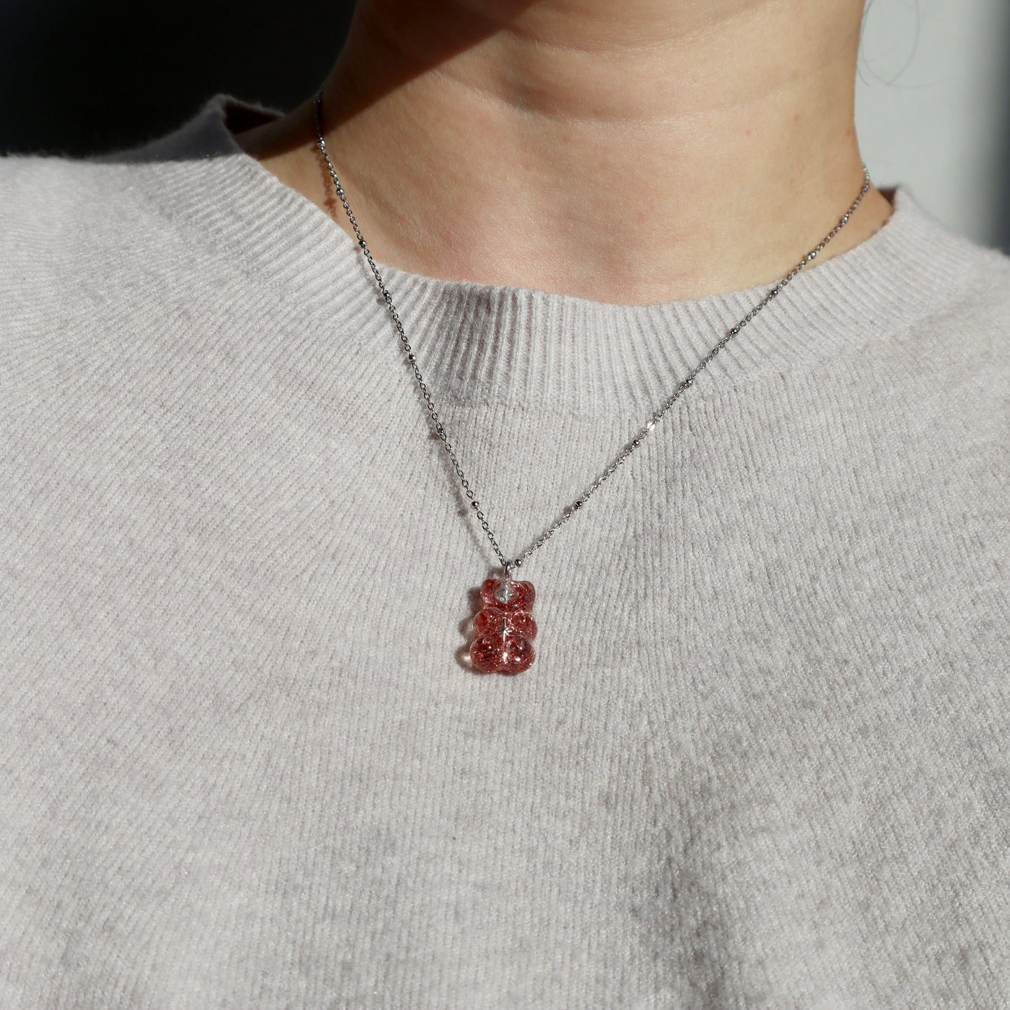 Rose Gold Star Bear