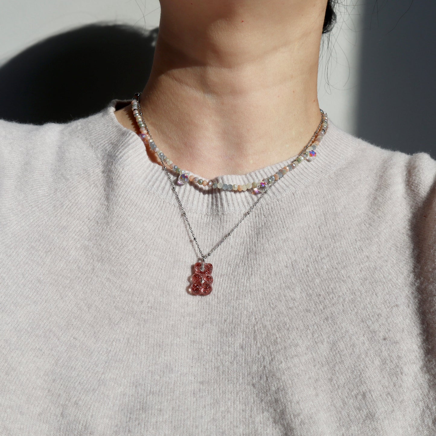Rose Gold Star Bear