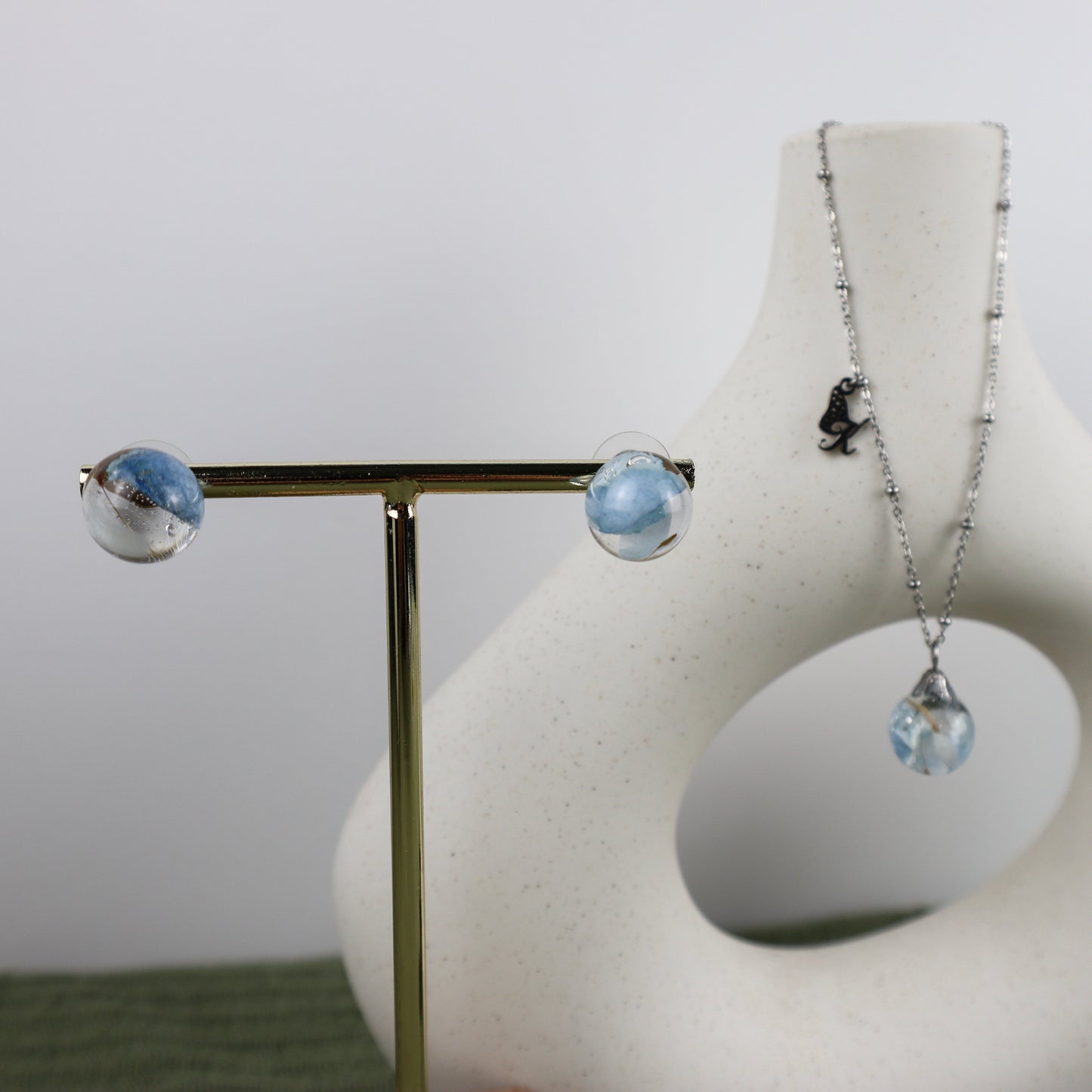Reflection In the Garden Earring