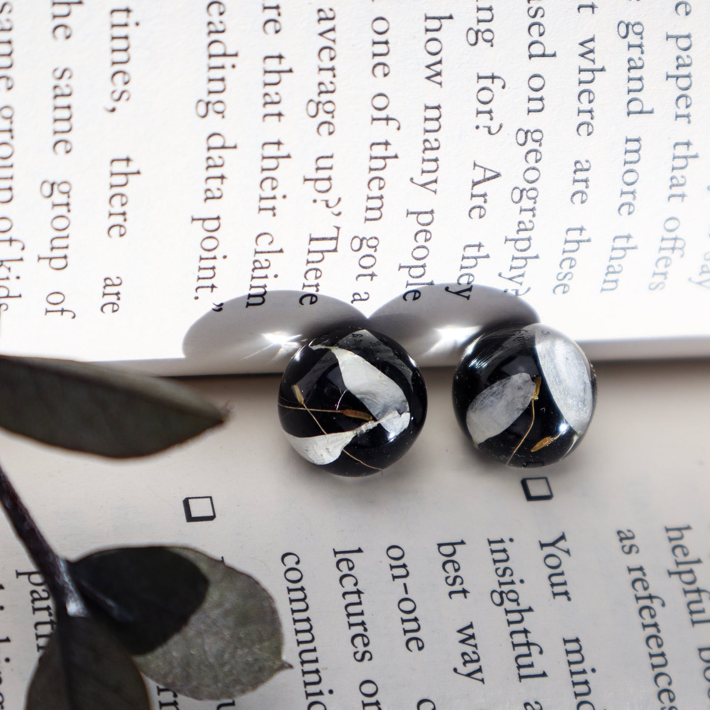 Reflection In the Garden Earring