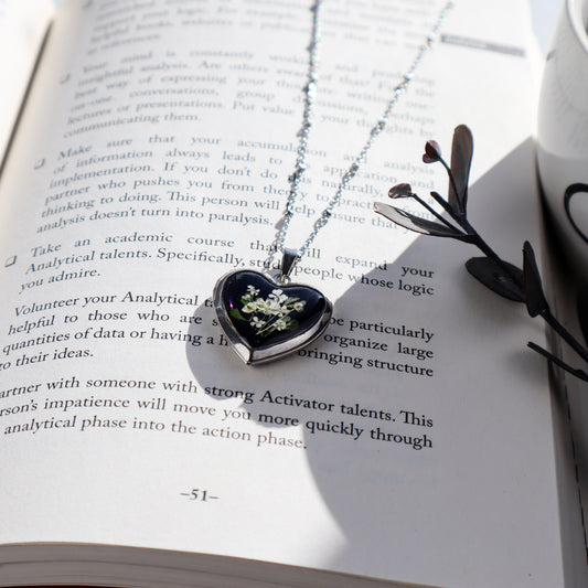 Black Heart Locket
