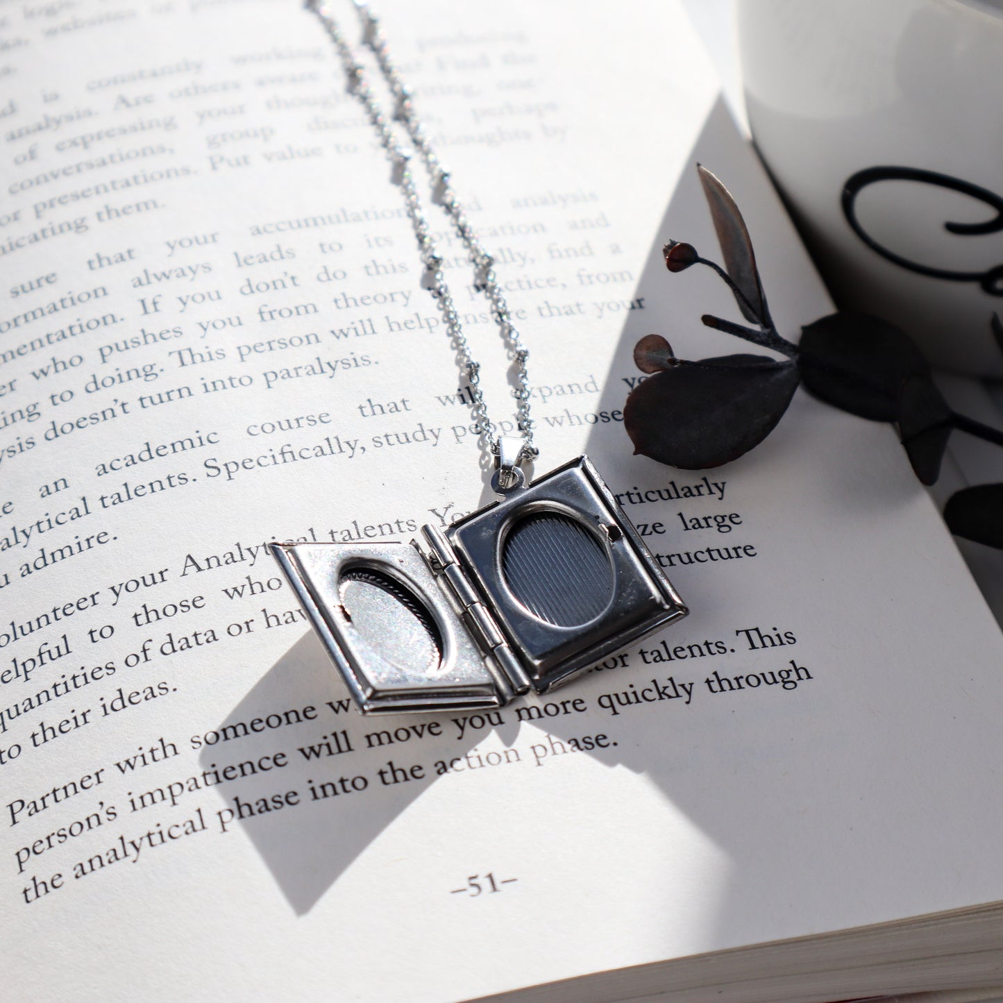 Blue Book Locket