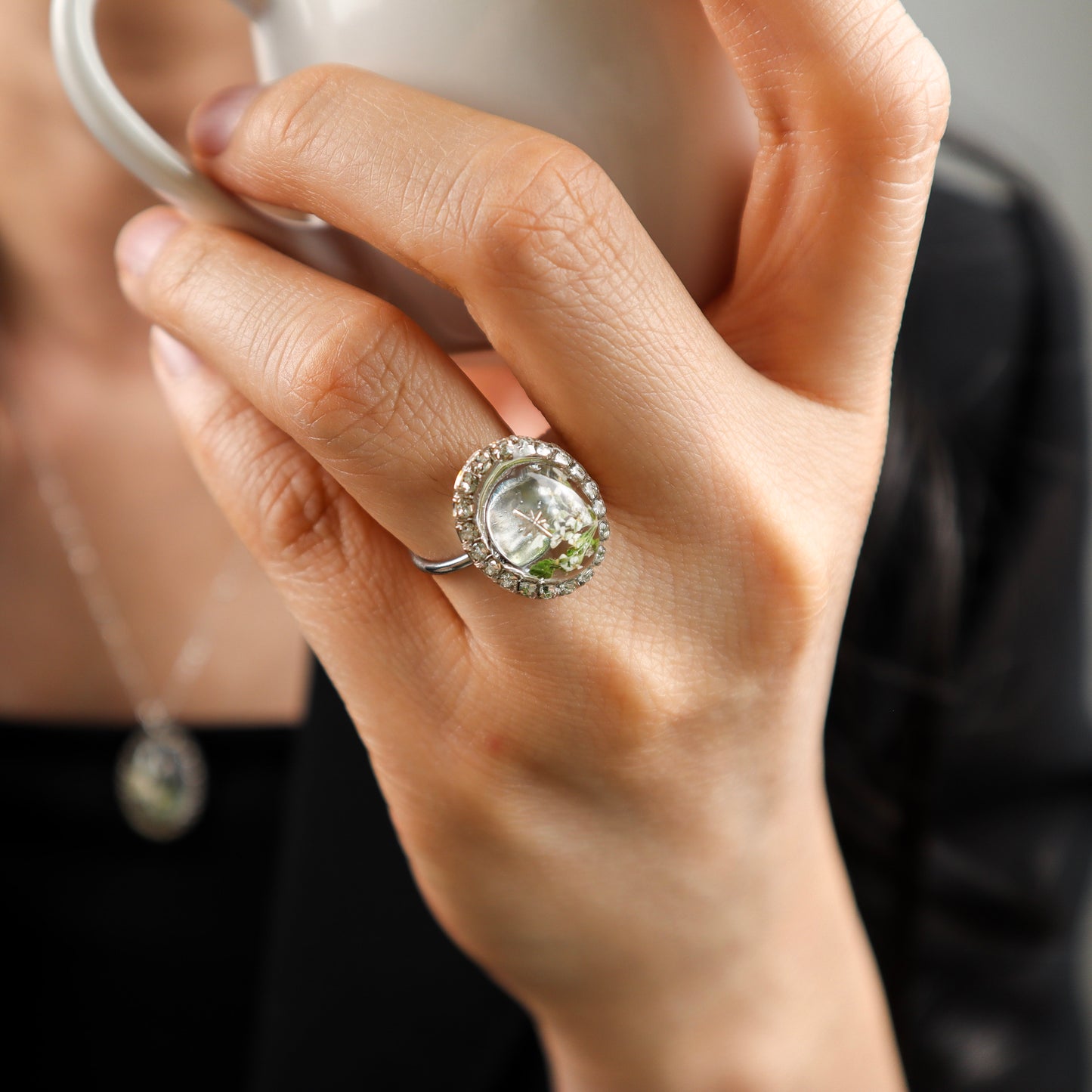 Garden Series Oval Ring