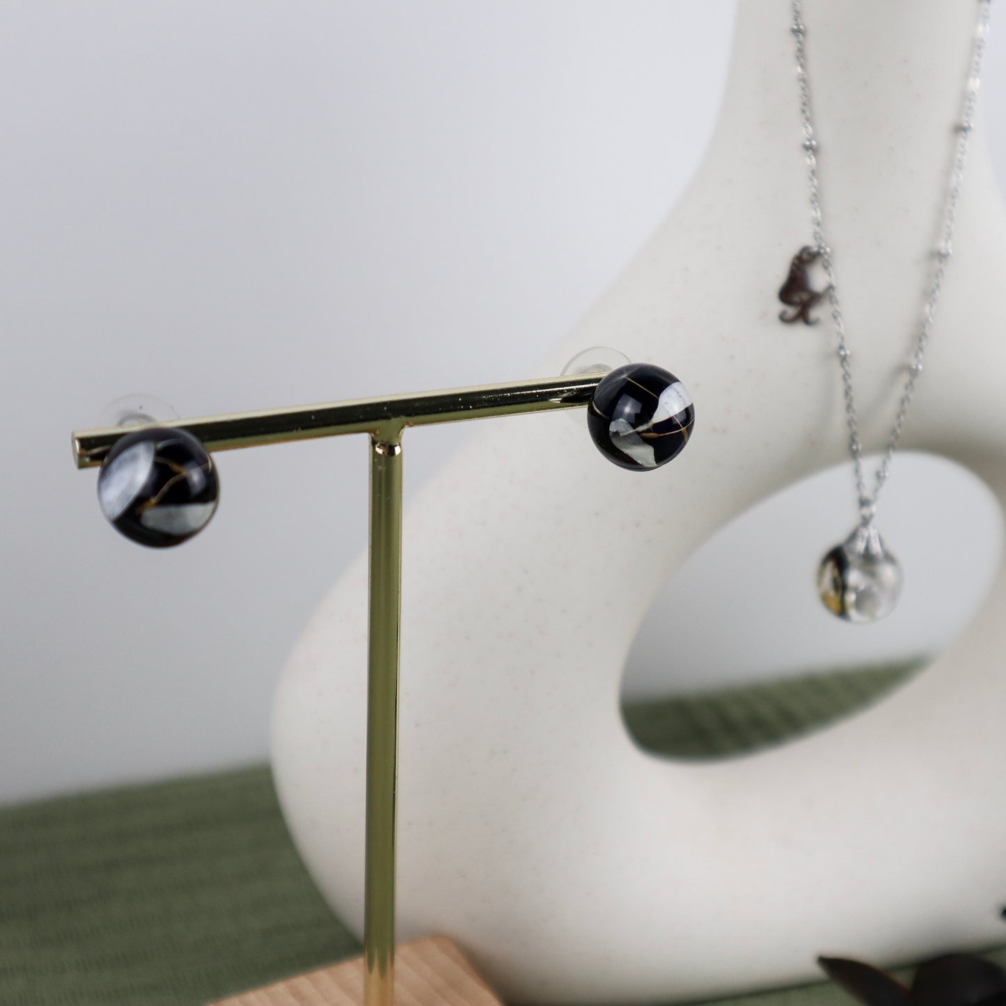 Reflection In the Garden Earring