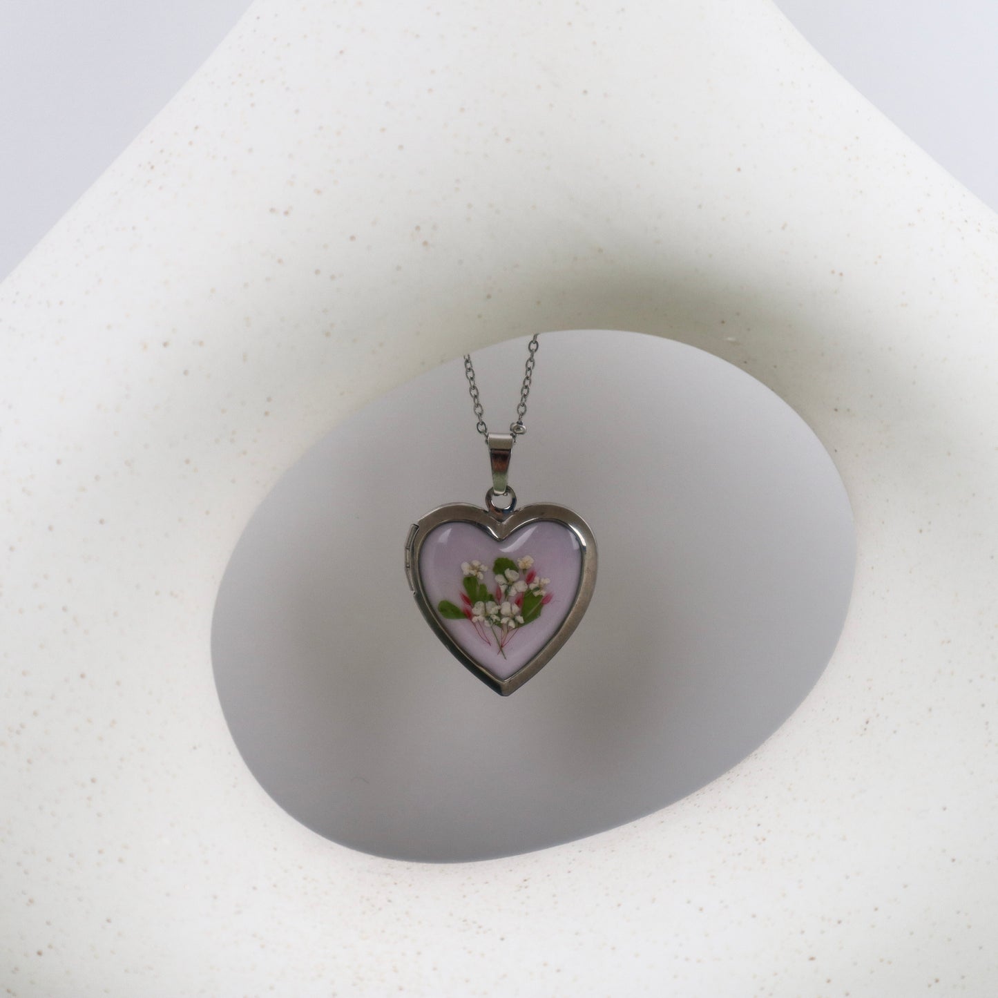 Pink Heart Locket