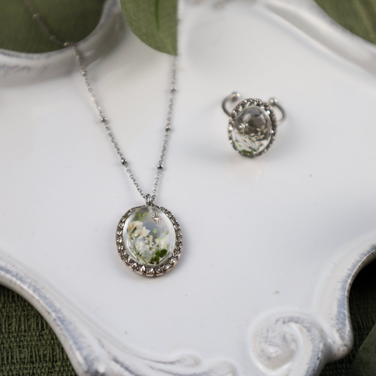 Garden Series Oval Necklace