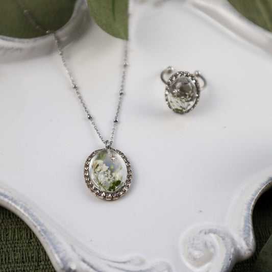 Garden Series Oval Necklace