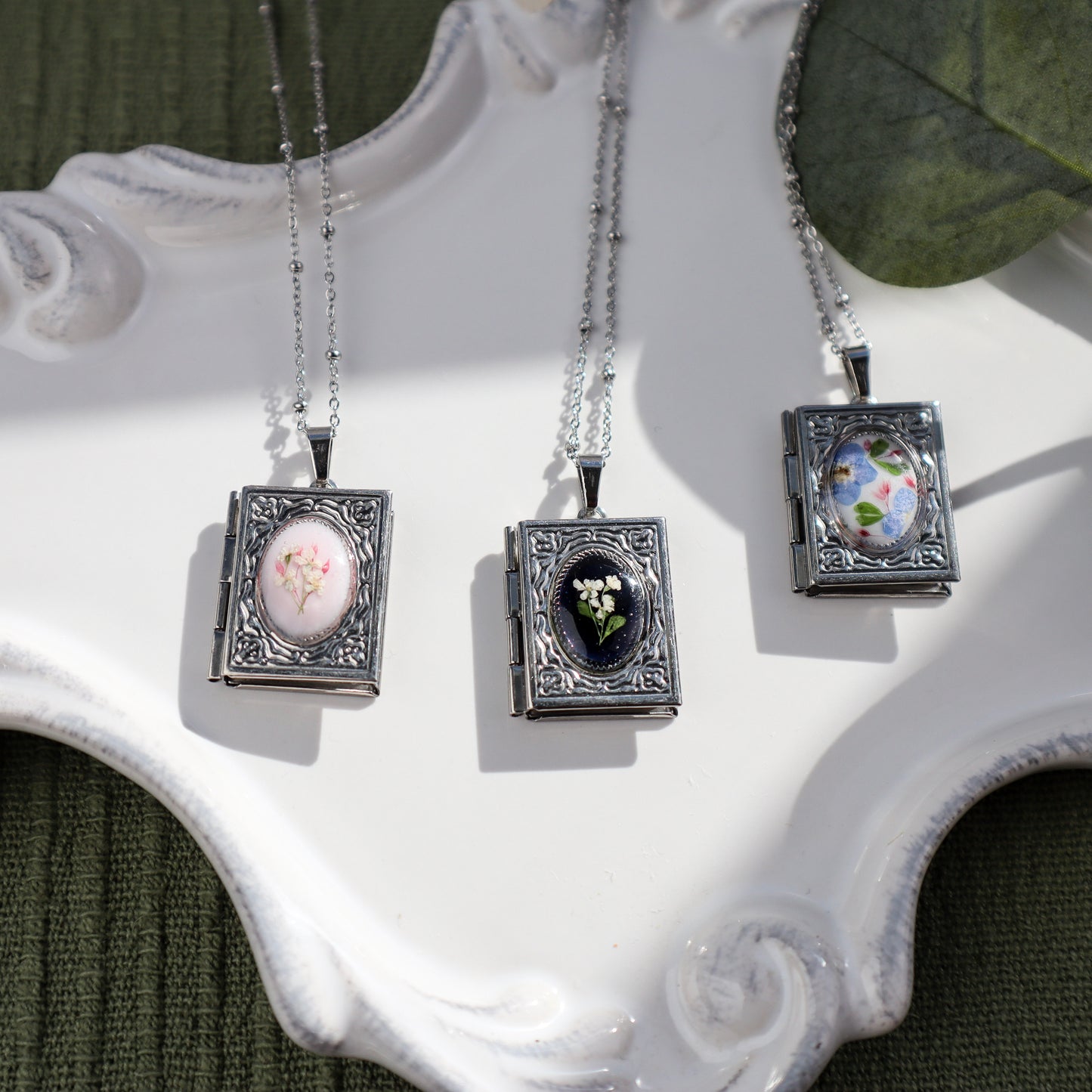 Blue Book Locket
