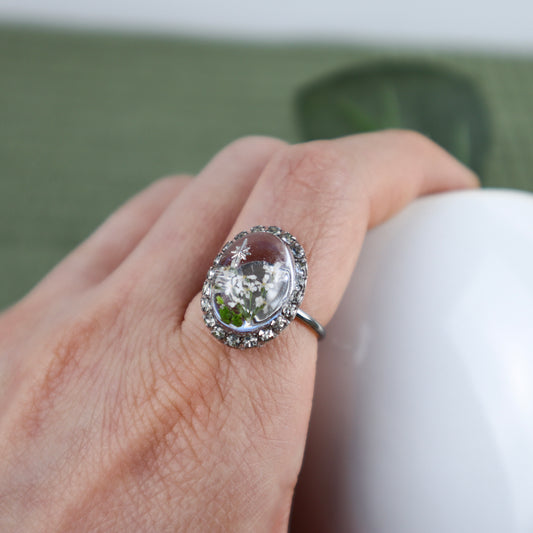 Garden Series Oval Ring
