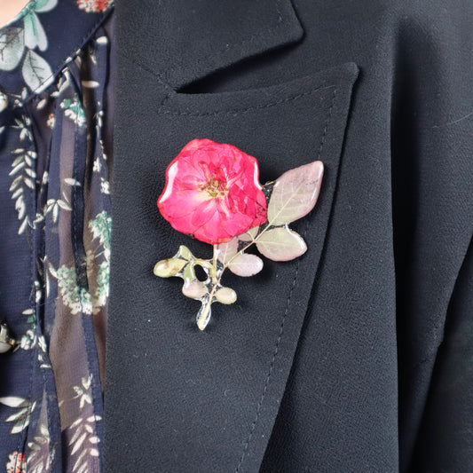 Rose Brooch