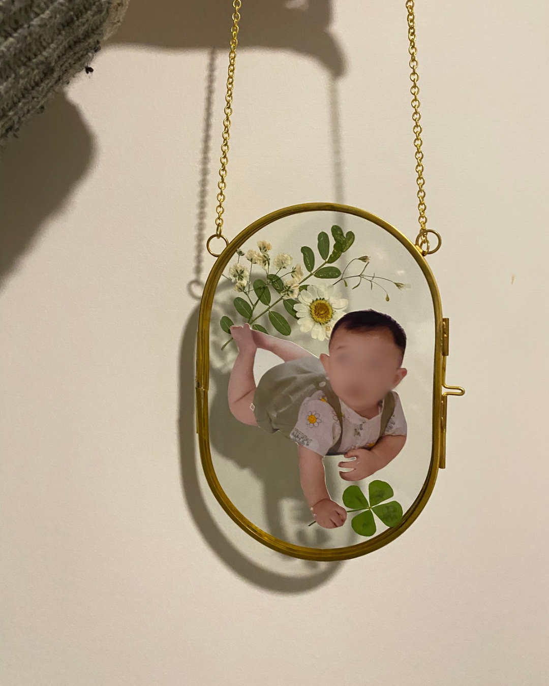 Gold Vintage Oval Frame 4″×6″