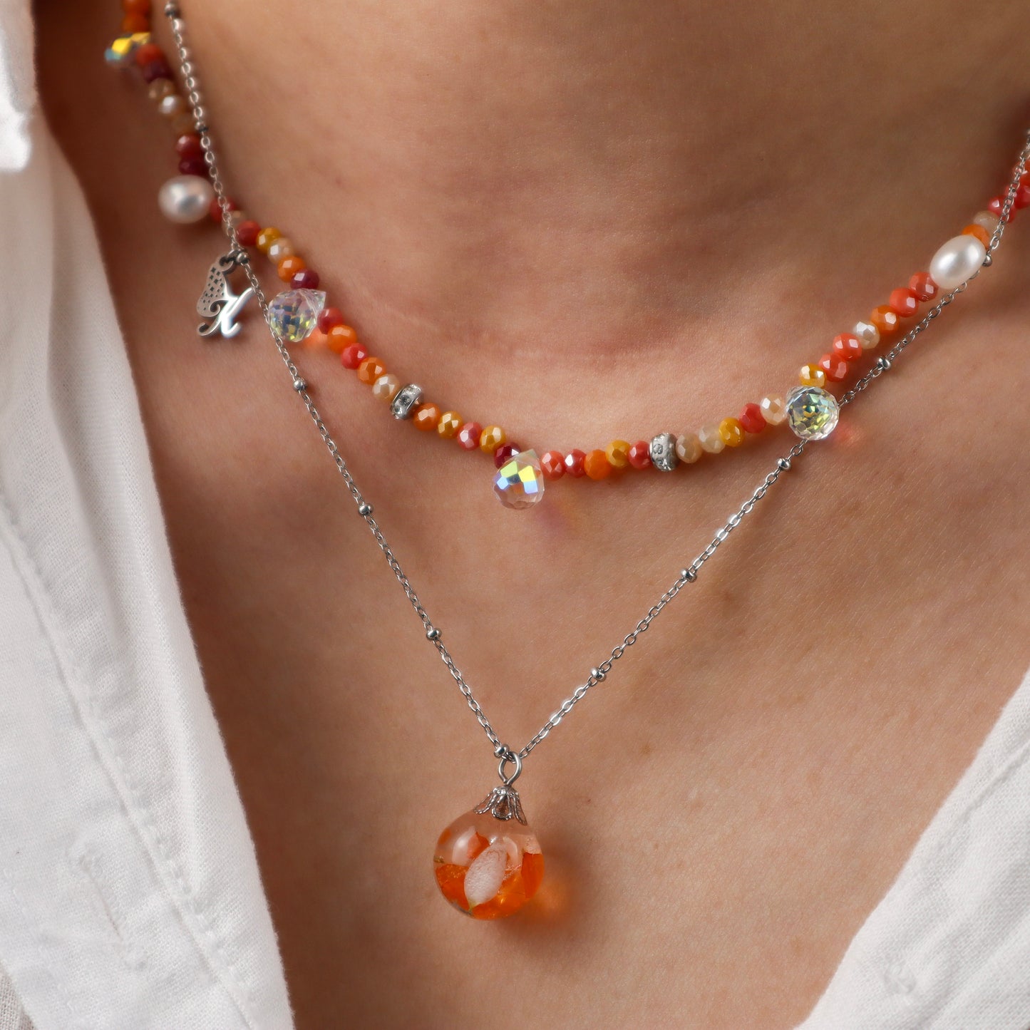 Reflection In the Garden Necklace
