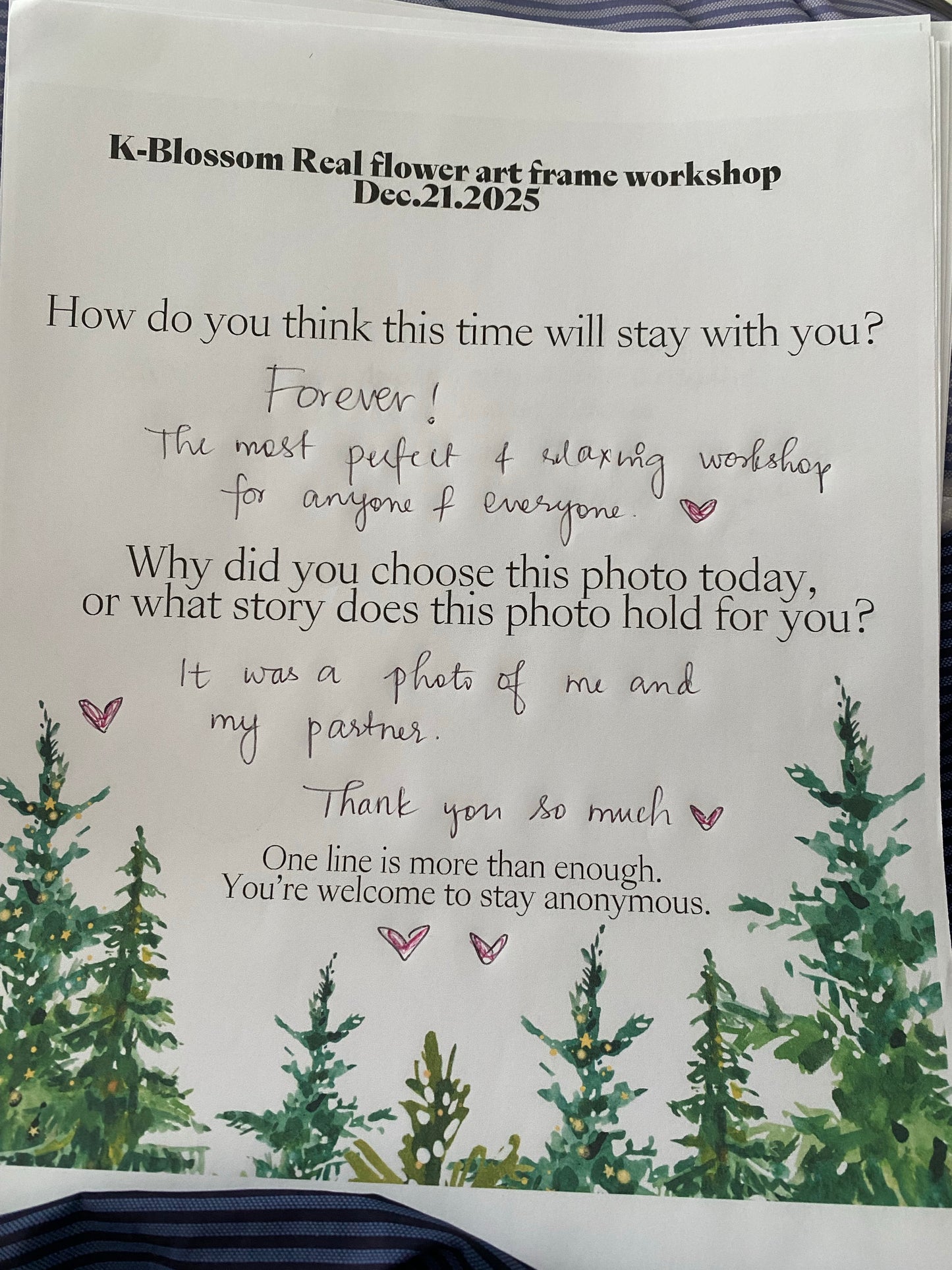 Galentine Floral Frame Workshop