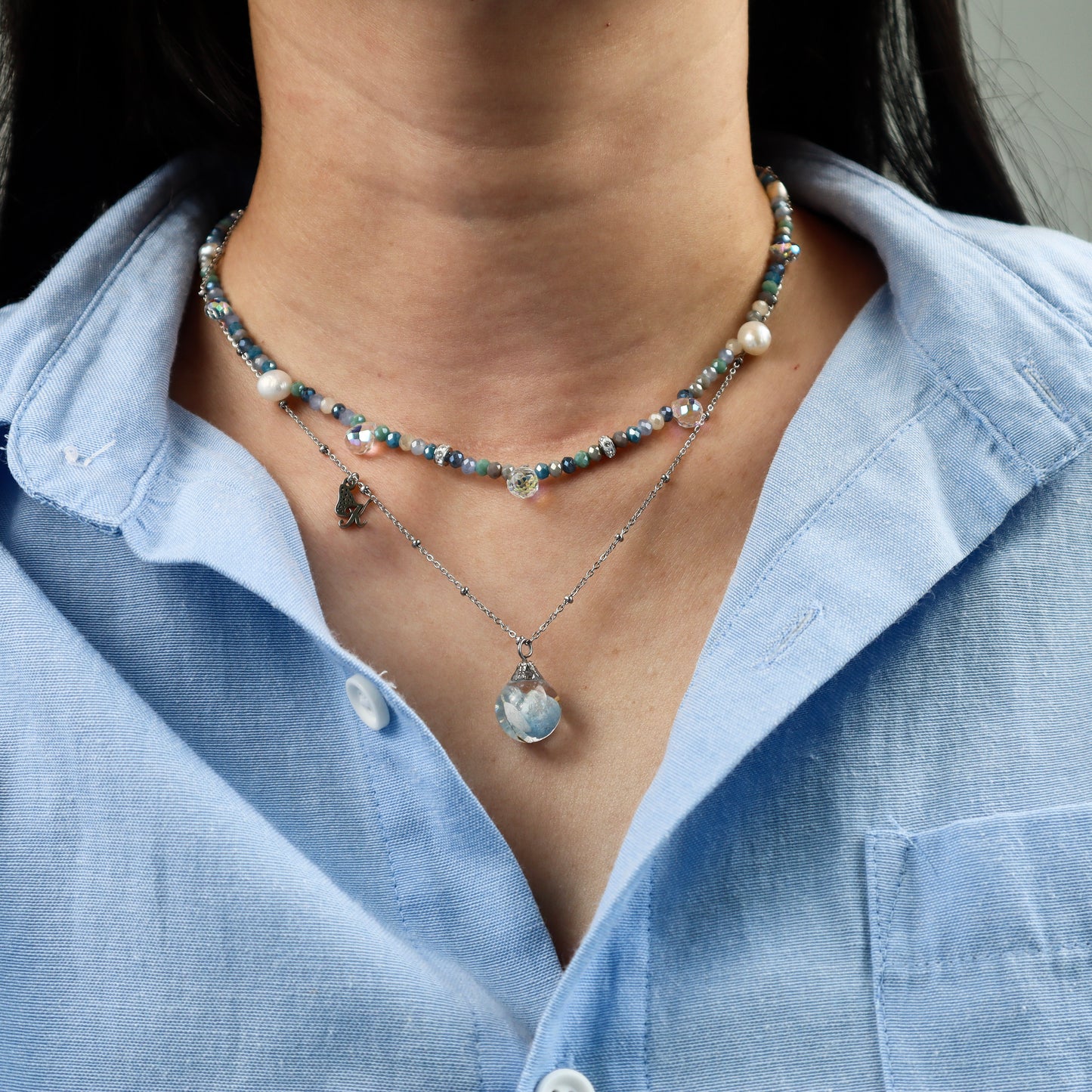 Reflection In the Garden Necklace