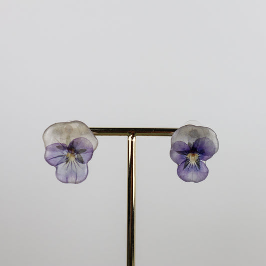 Pansy Stud Earrings
