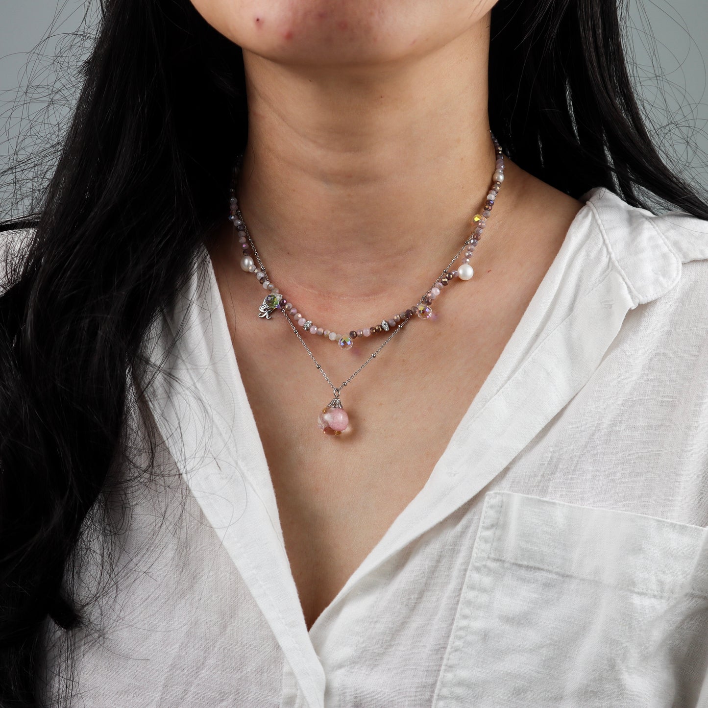 Reflection In the Garden Necklace
