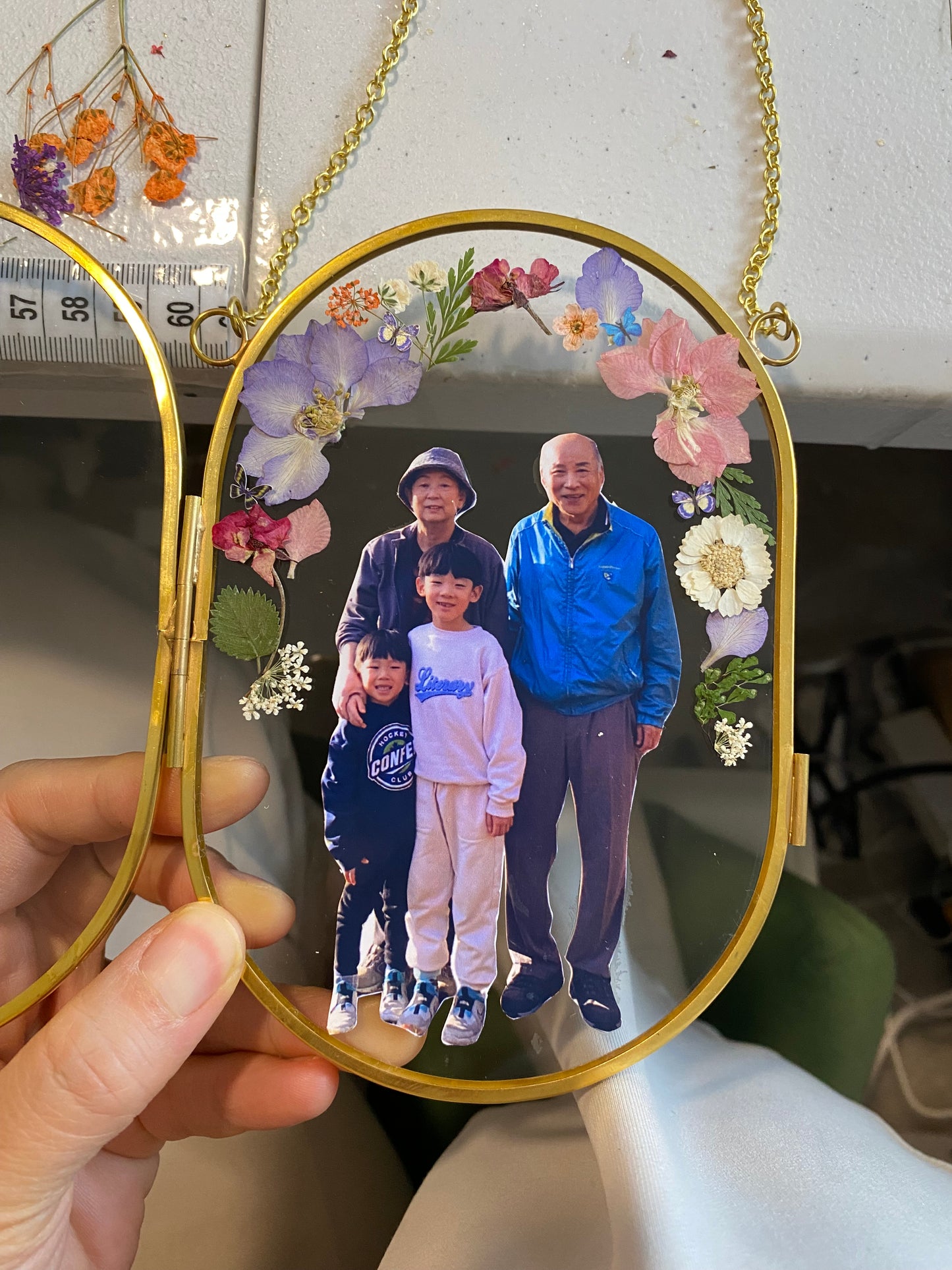 Gold Vintage Oval Frame 4″×6″