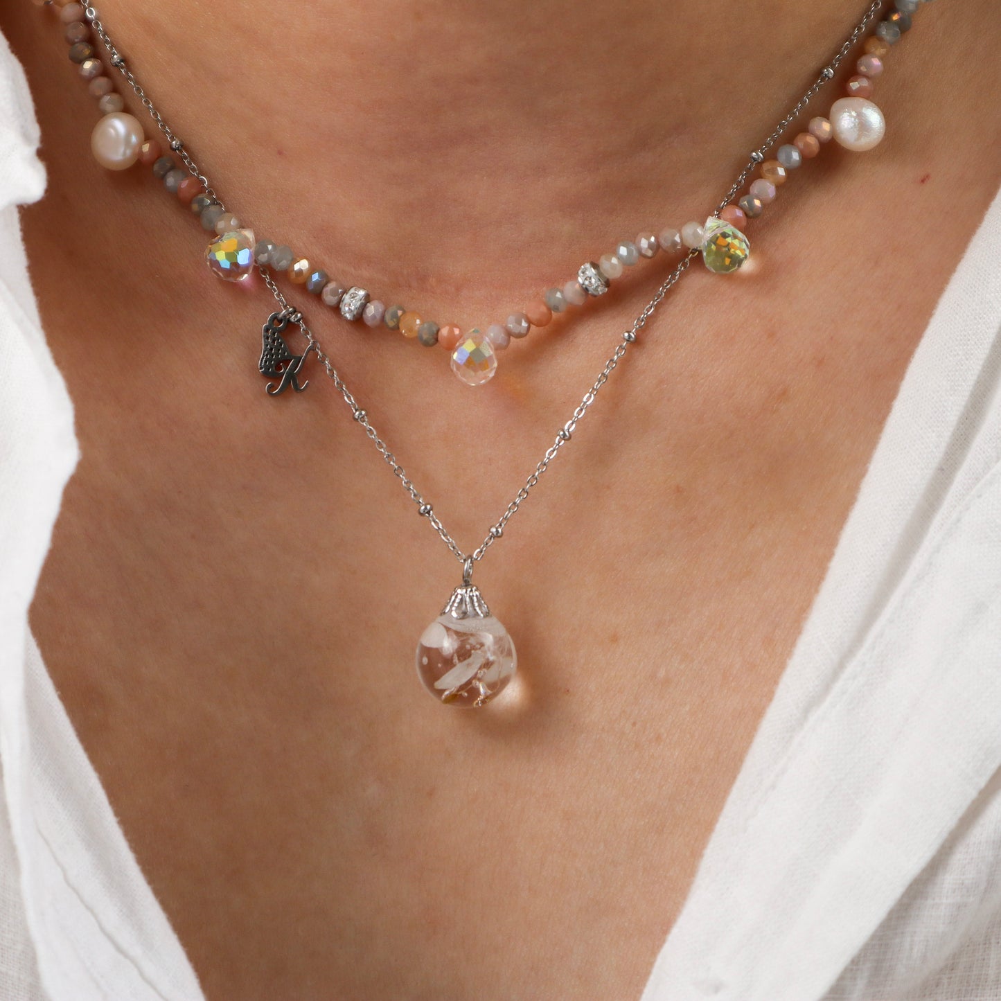 Reflection In the Garden Necklace
