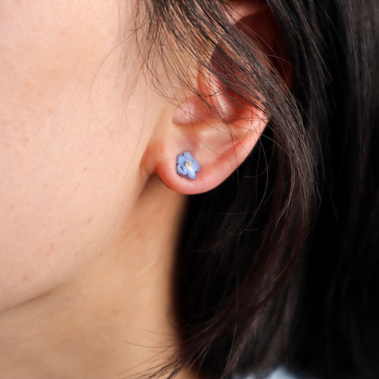 Forget-Me-Not Stud Earrings