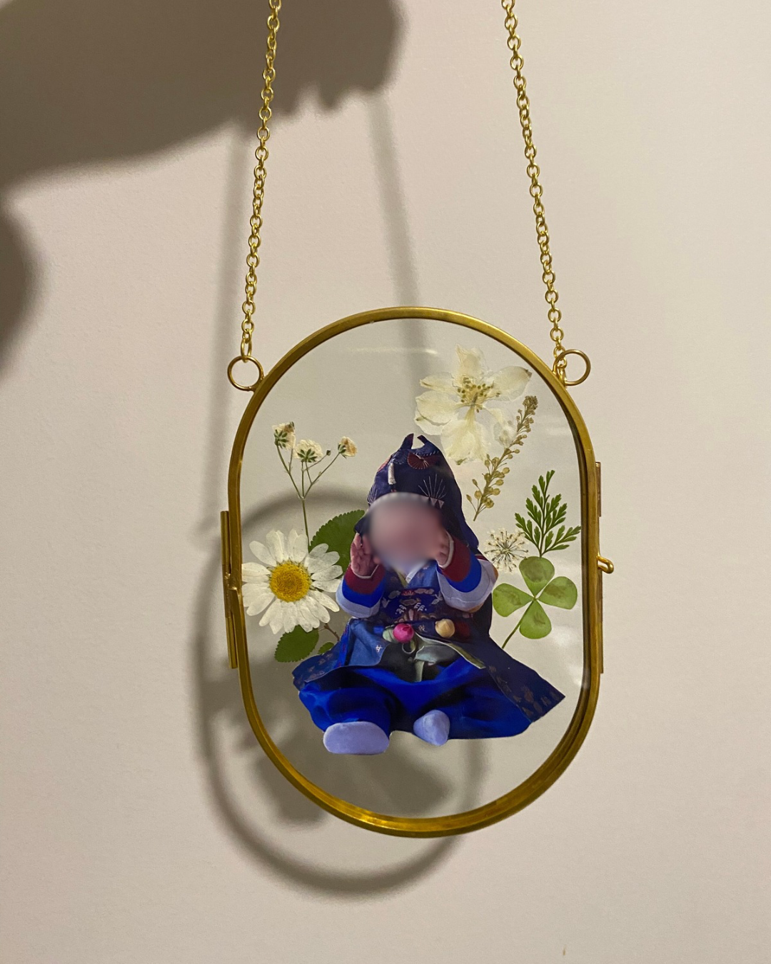 Gold Vintage Oval Frame 4″×6″