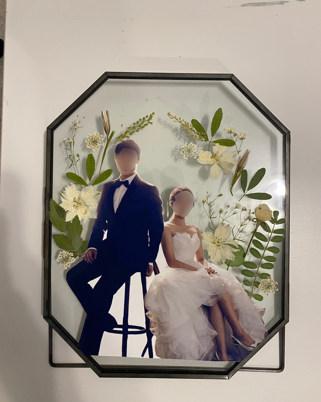 Black Vintage Octagon Frame 8″×10″