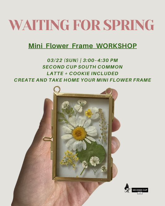 Mini flower frame workshop