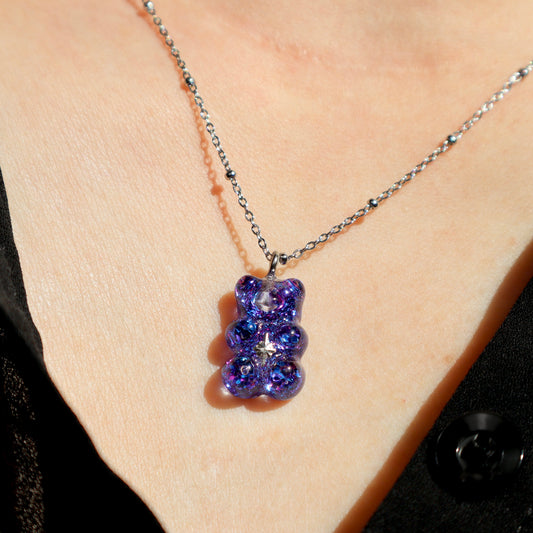 Dark Violet Star Bear