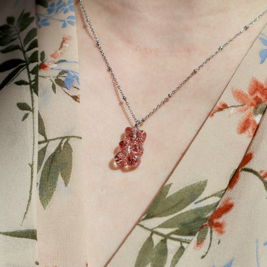 Rose Gold Star Bear