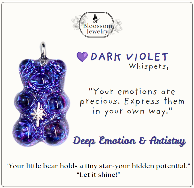 Dark Violet Star Bear